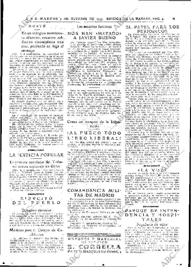 ABC MADRID 05-10-1937 página 4