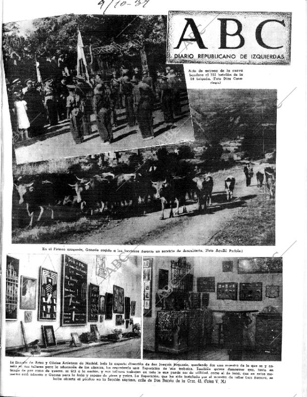 ABC MADRID 09-10-1937 página 1