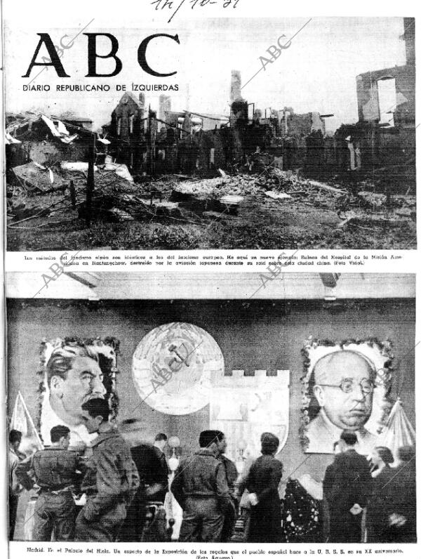 ABC MADRID 14-10-1937 página 1