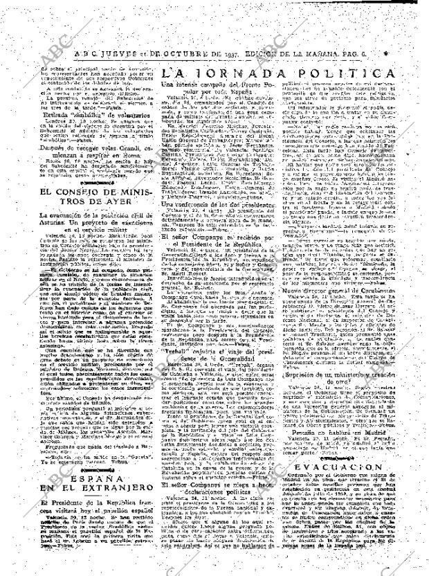 ABC MADRID 21-10-1937 página 6