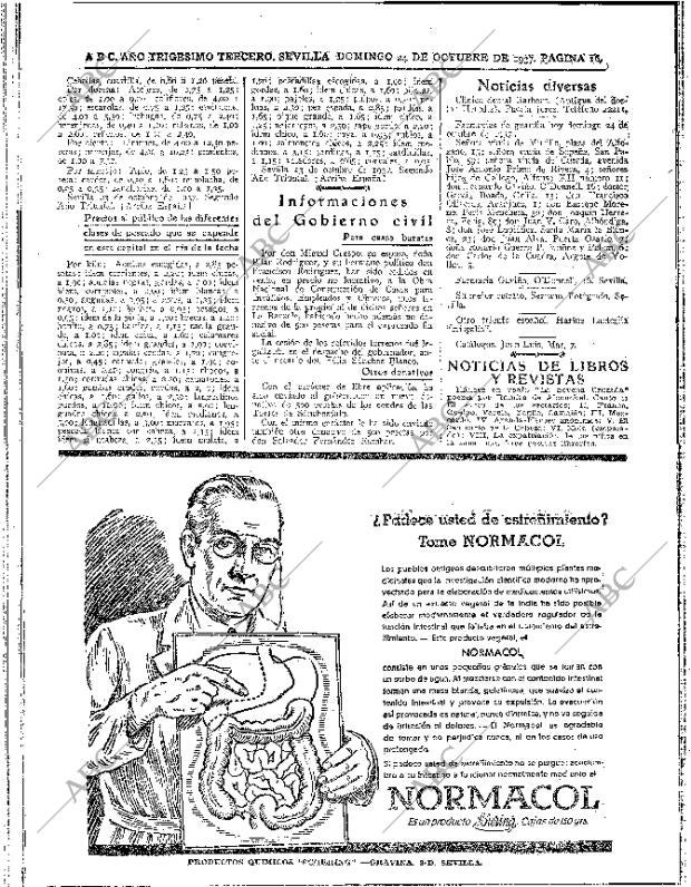 ABC SEVILLA 24-10-1937 página 16