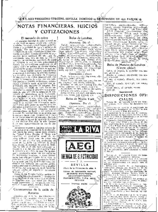 ABC SEVILLA 24-10-1937 página 19