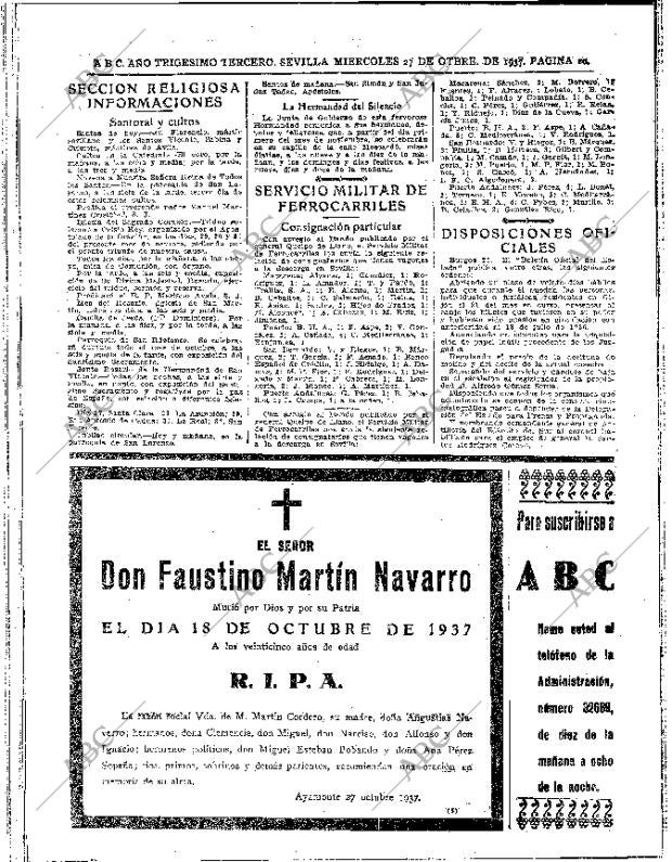 ABC SEVILLA 27-10-1937 página 20