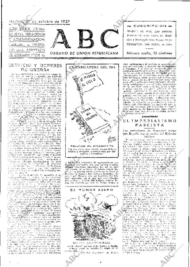 ABC MADRID 31-10-1937 página 2