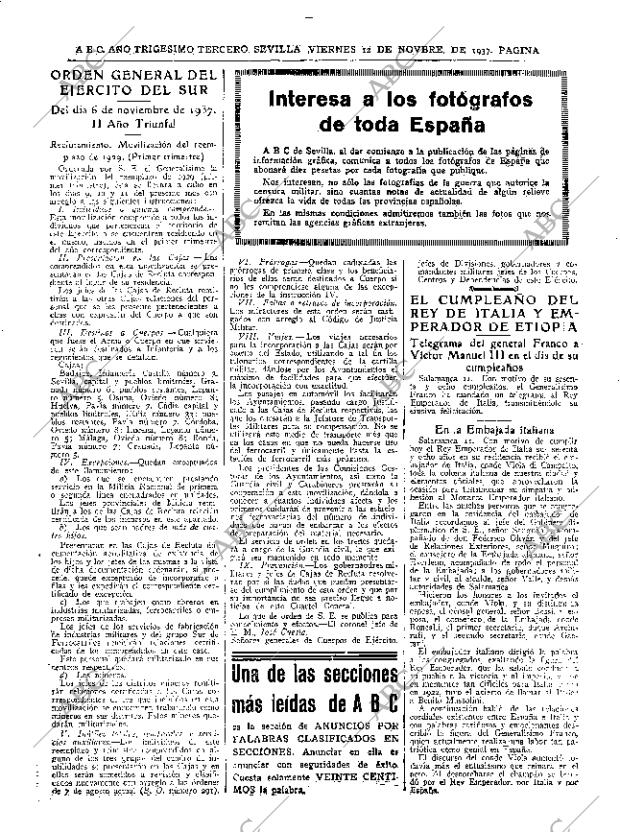 ABC SEVILLA 12-11-1937 página 11