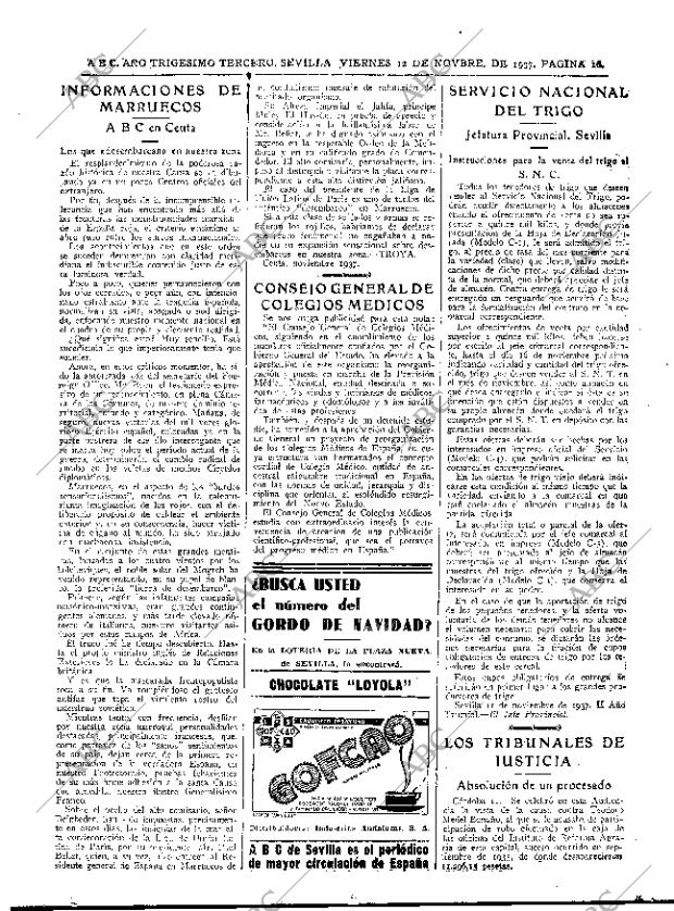 ABC SEVILLA 12-11-1937 página 16