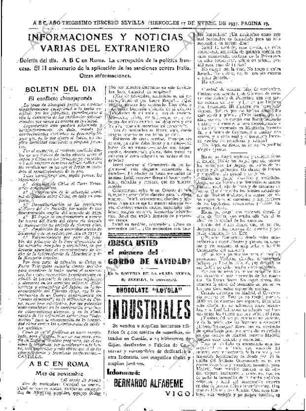 ABC SEVILLA 17-11-1937 página 15