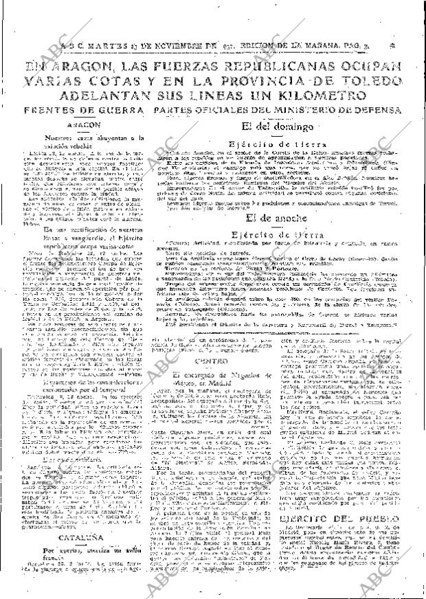 ABC MADRID 23-11-1937 página 3