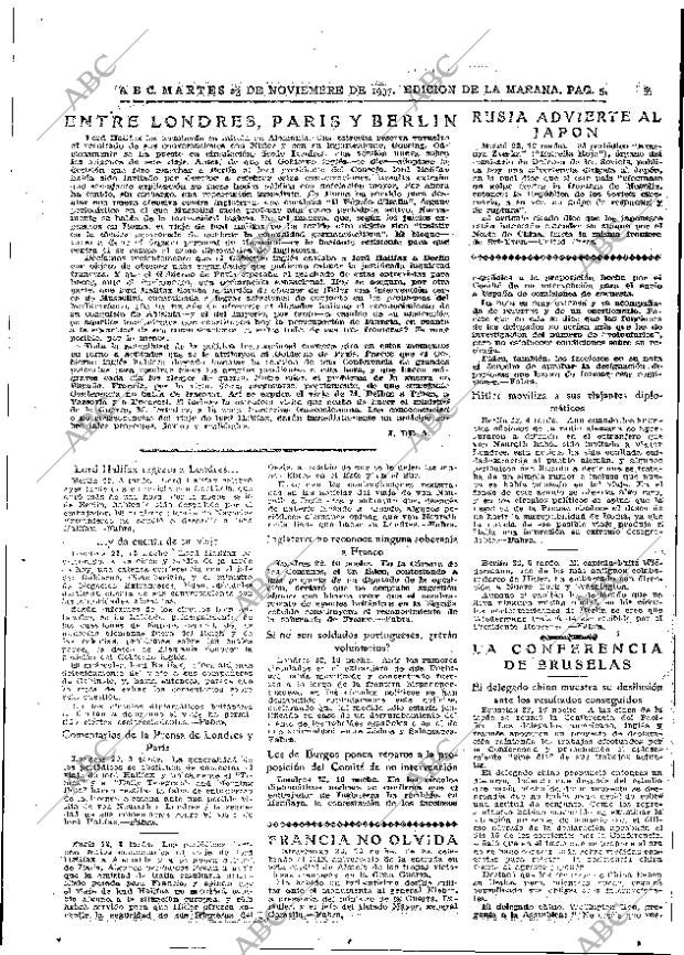 ABC MADRID 23-11-1937 página 5