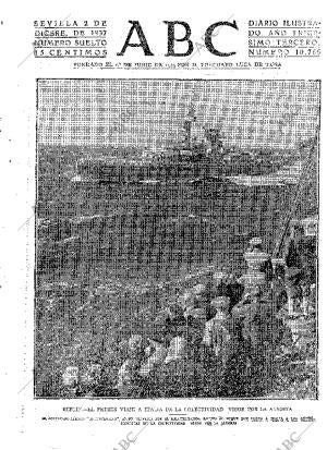 ABC SEVILLA 02-12-1937 página 1
