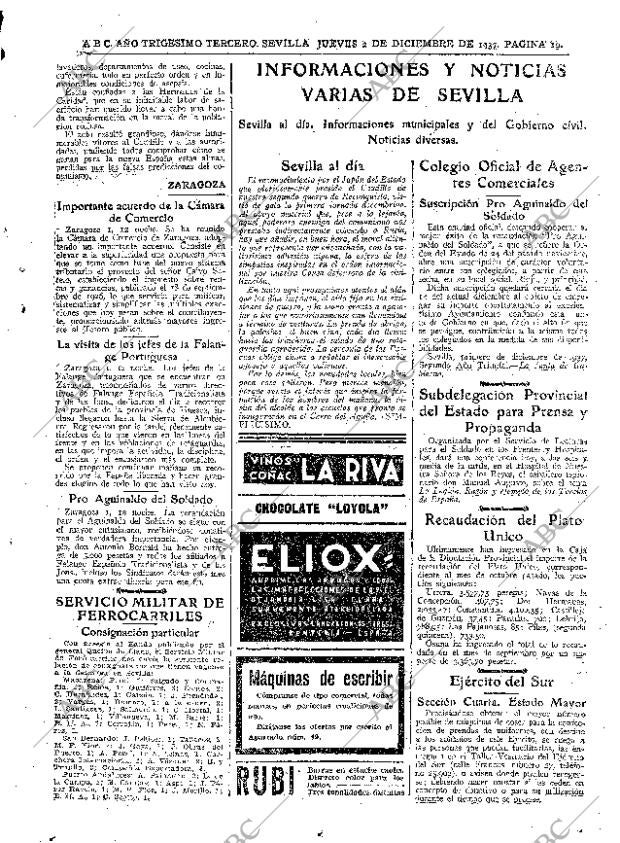 ABC SEVILLA 02-12-1937 página 19