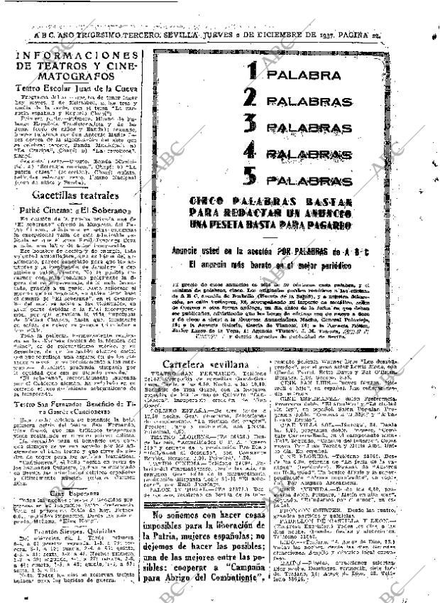 ABC SEVILLA 02-12-1937 página 22