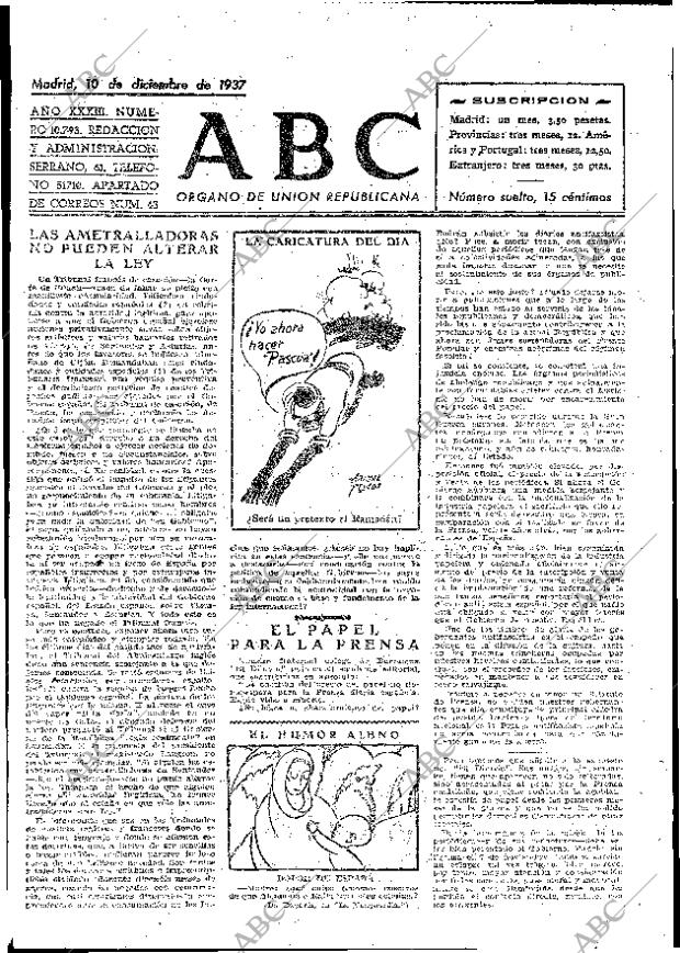 ABC MADRID 10-12-1937 página 2