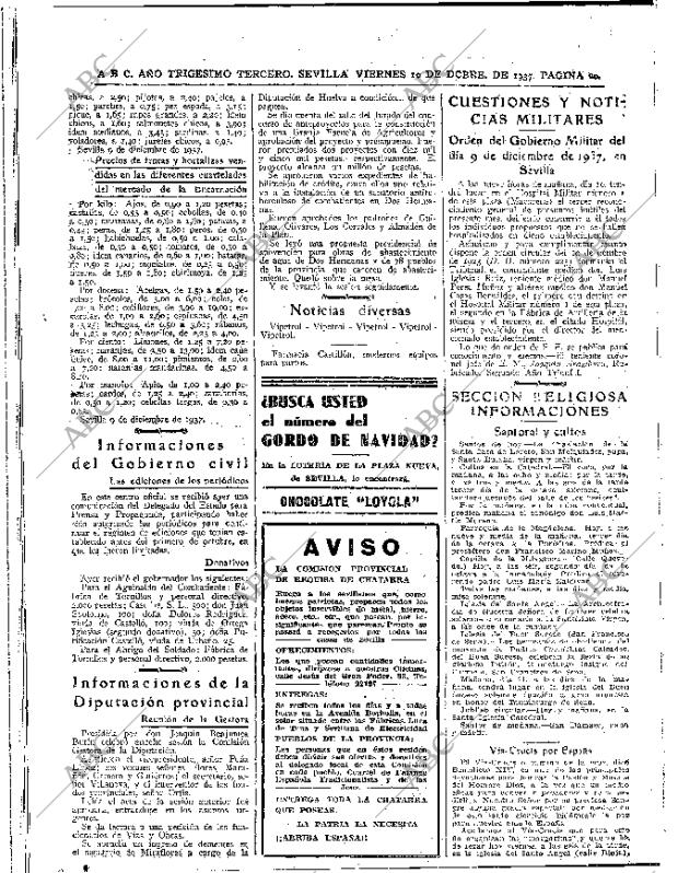 ABC SEVILLA 10-12-1937 página 20