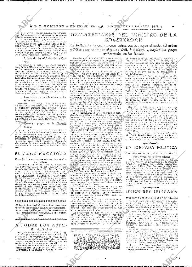 ABC MADRID 02-01-1938 página 4