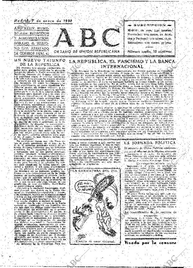 ABC MADRID 07-01-1938 página 2