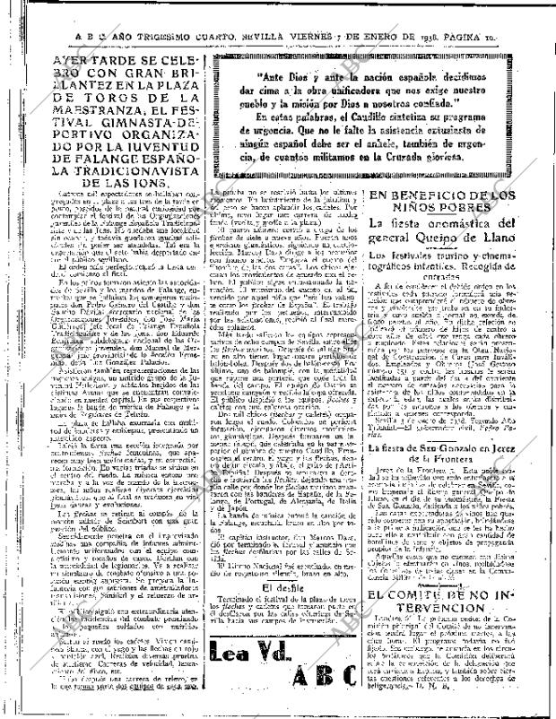 ABC SEVILLA 07-01-1938 página 16