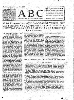 ABC MADRID 08-01-1938 página 2