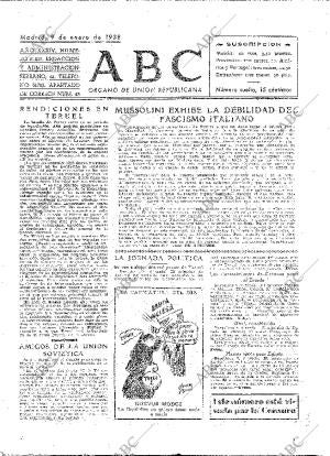 ABC MADRID 09-01-1938 página 2