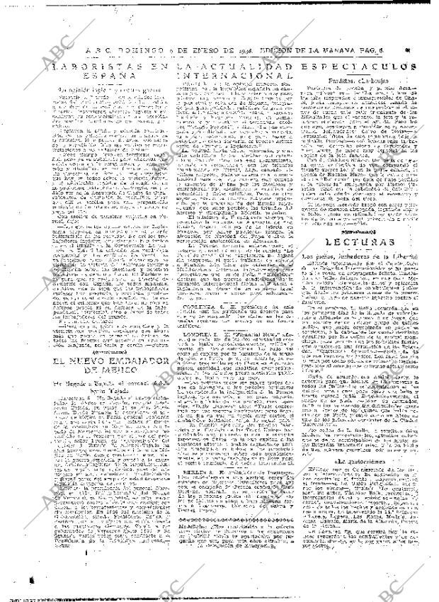 ABC MADRID 09-01-1938 página 6