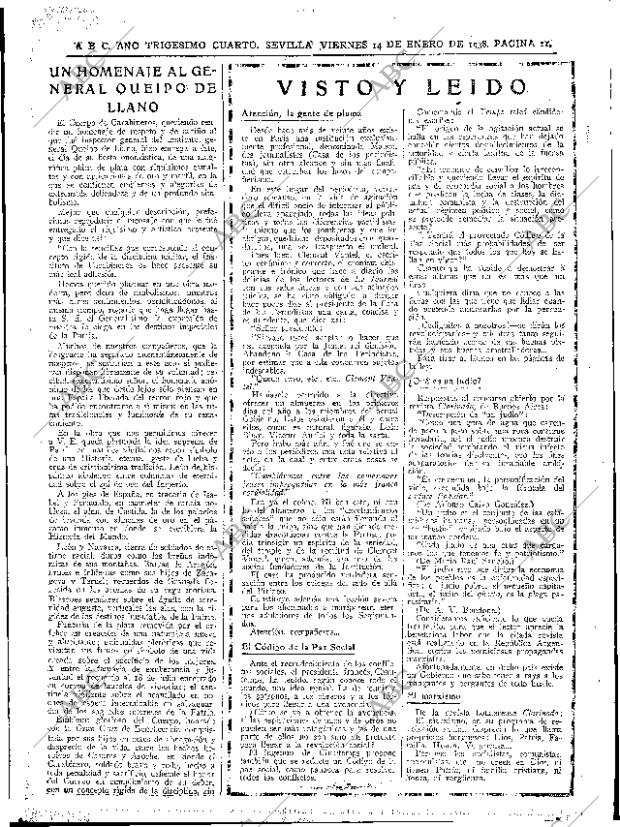 ABC SEVILLA 14-01-1938 página 11