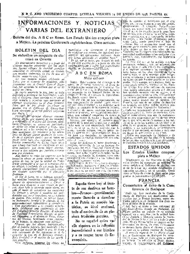 ABC SEVILLA 14-01-1938 página 17