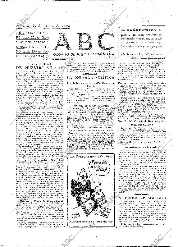 ABC MADRID 15-01-1938 página 2