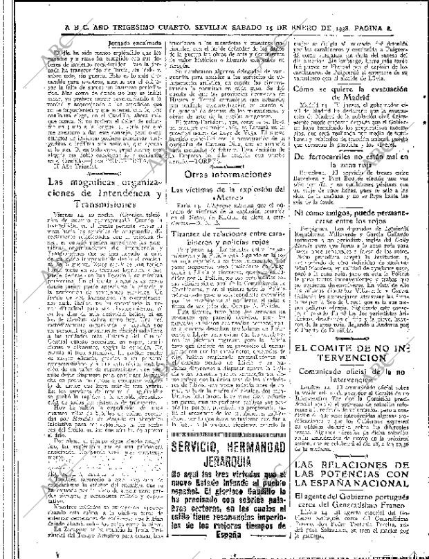 ABC SEVILLA 15-01-1938 página 8