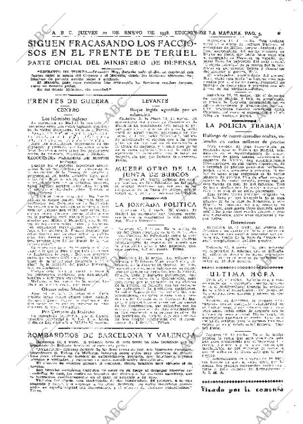 ABC MADRID 20-01-1938 página 3