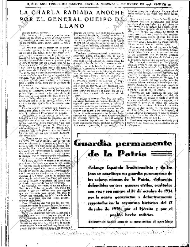 ABC SEVILLA 21-01-1938 página 10