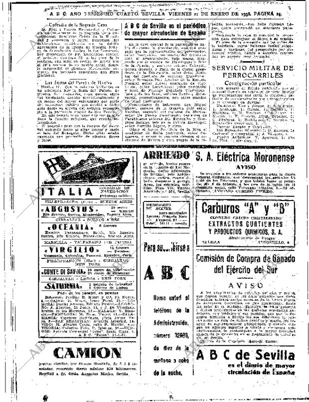 ABC SEVILLA 21-01-1938 página 24