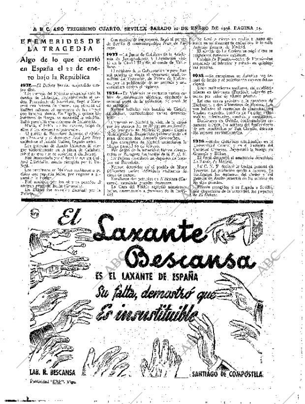 ABC SEVILLA 22-01-1938 página 12