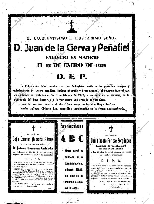 ABC SEVILLA 22-01-1938 página 22