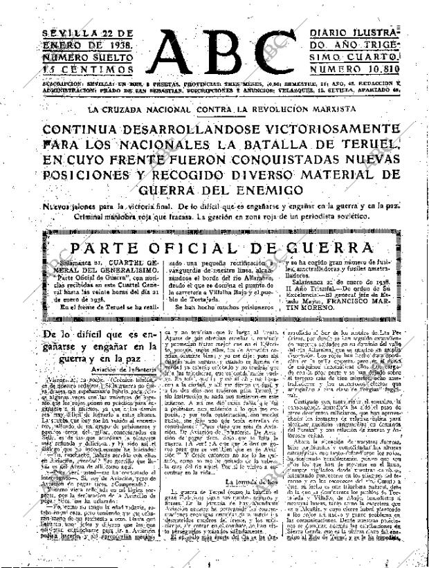 ABC SEVILLA 22-01-1938 página 5