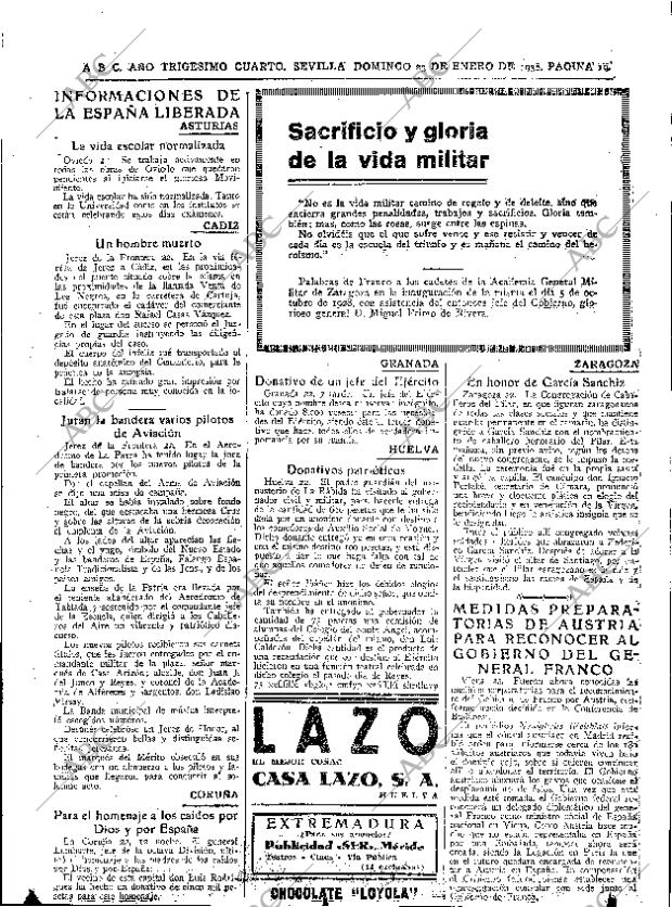 ABC SEVILLA 23-01-1938 página 17