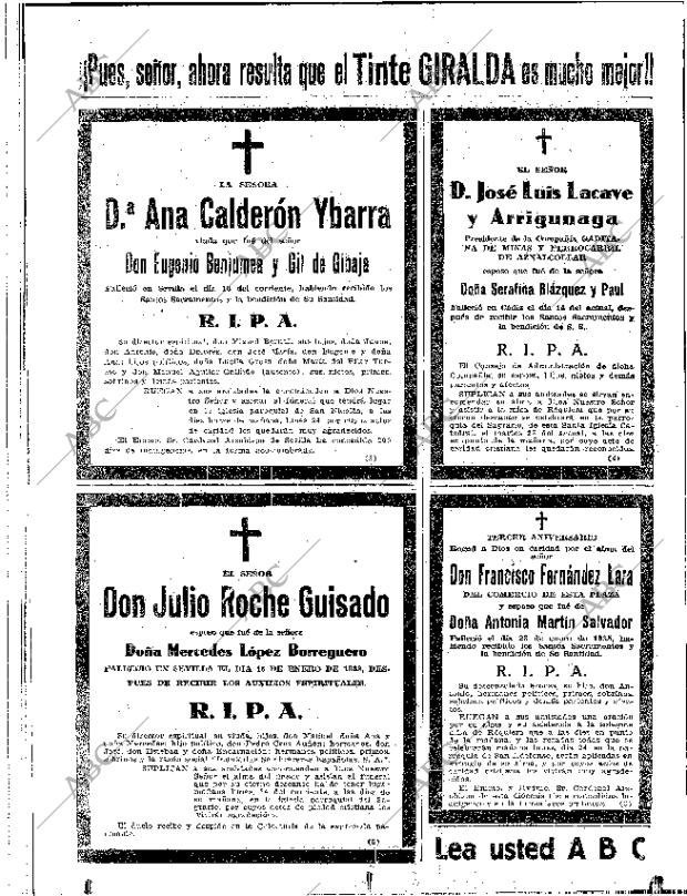 ABC SEVILLA 23-01-1938 página 28