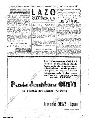 ABC SEVILLA 25-01-1938 página 18