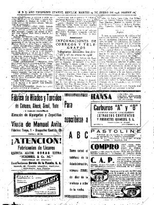 ABC SEVILLA 25-01-1938 página 22