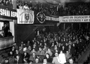 Festival organizado en el teatro alcázar de Madrid por la comisión Pro-campaña...