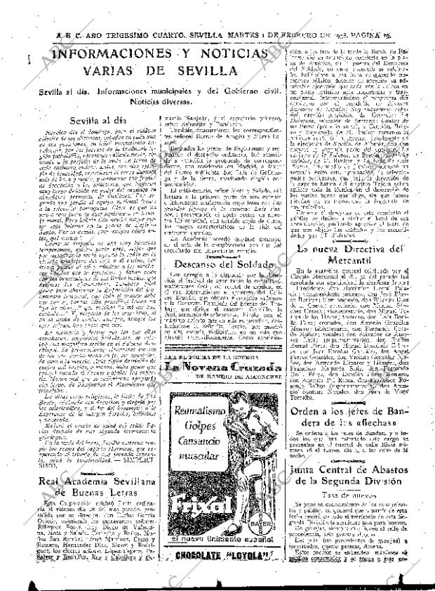 ABC SEVILLA 01-02-1938 página 19