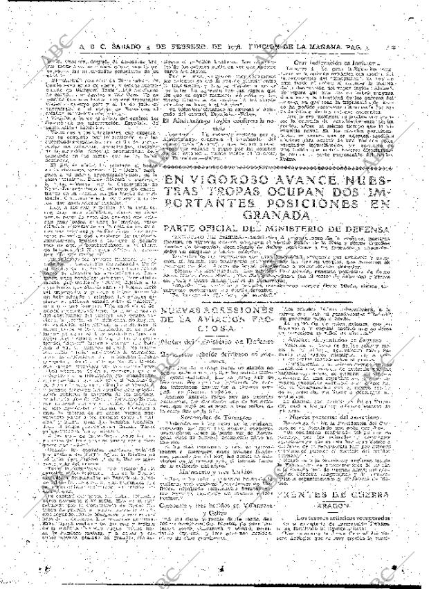 ABC MADRID 05-02-1938 página 3