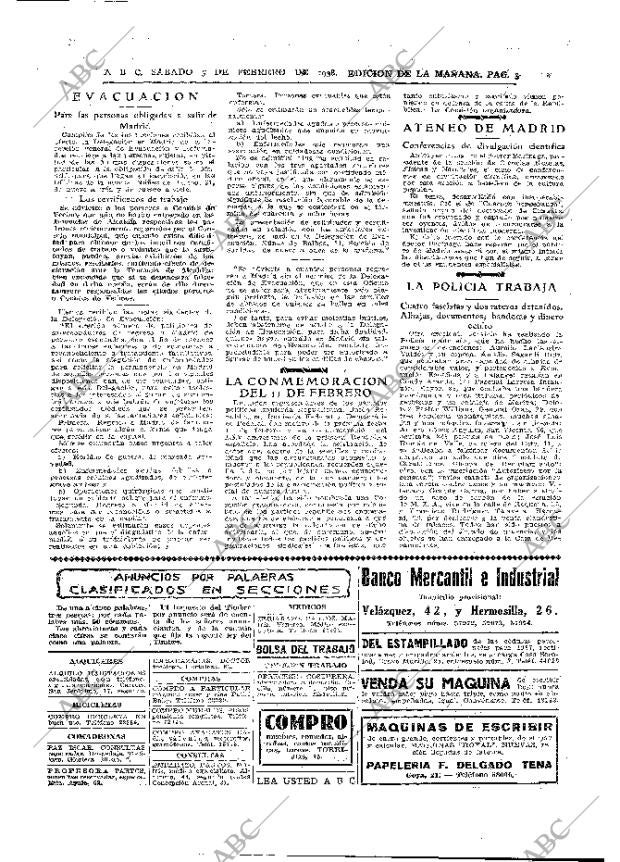 ABC MADRID 05-02-1938 página 5