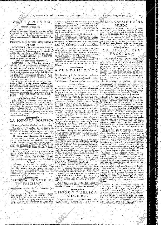 ABC MADRID 06-02-1938 página 4