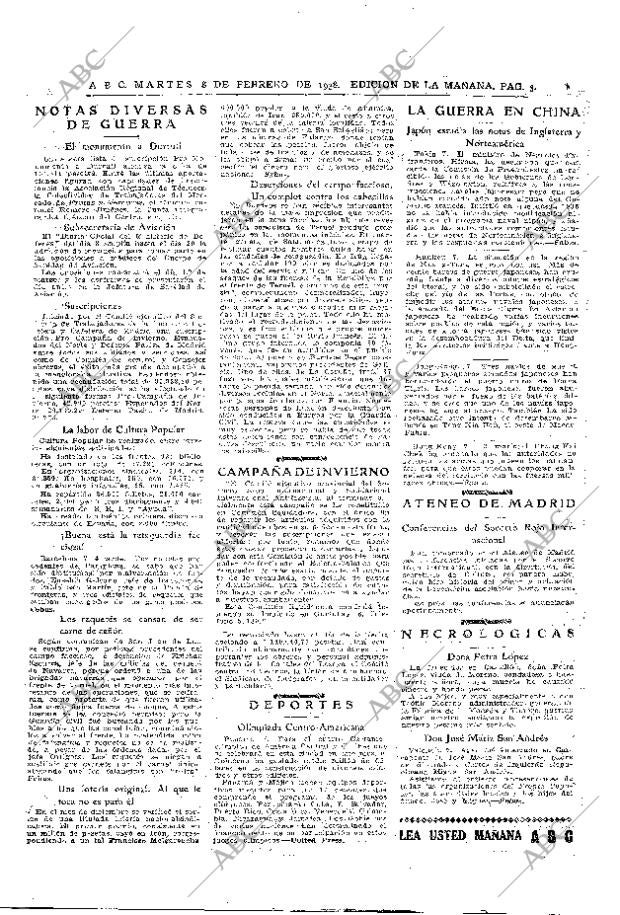 ABC MADRID 08-02-1938 página 5