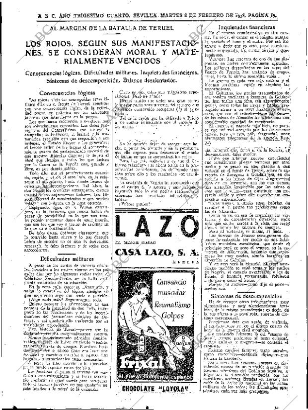 ABC SEVILLA 08-02-1938 página 17