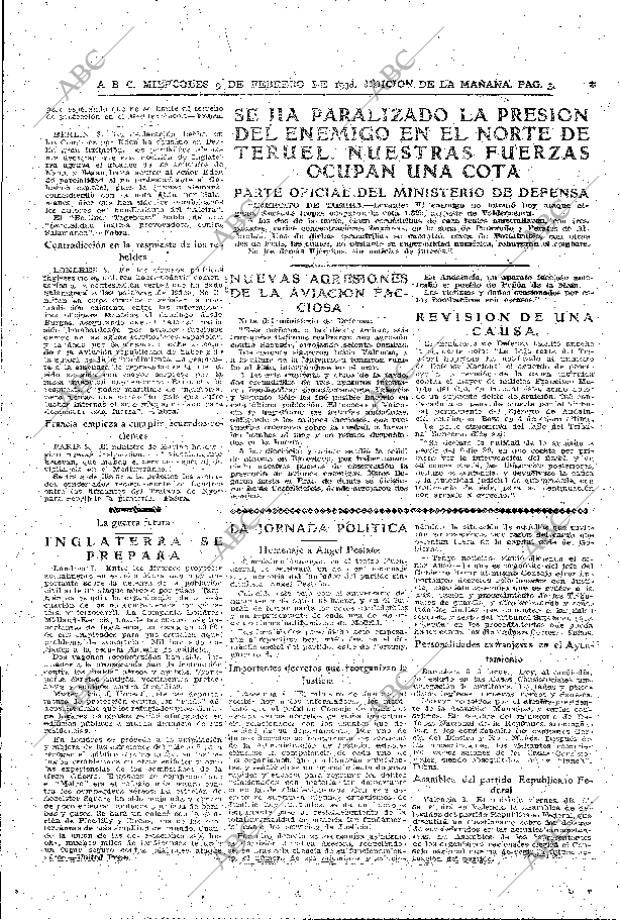ABC MADRID 09-02-1938 página 3