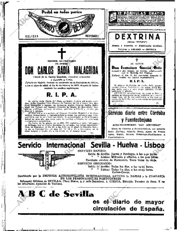 ABC SEVILLA 18-02-1938 página 20