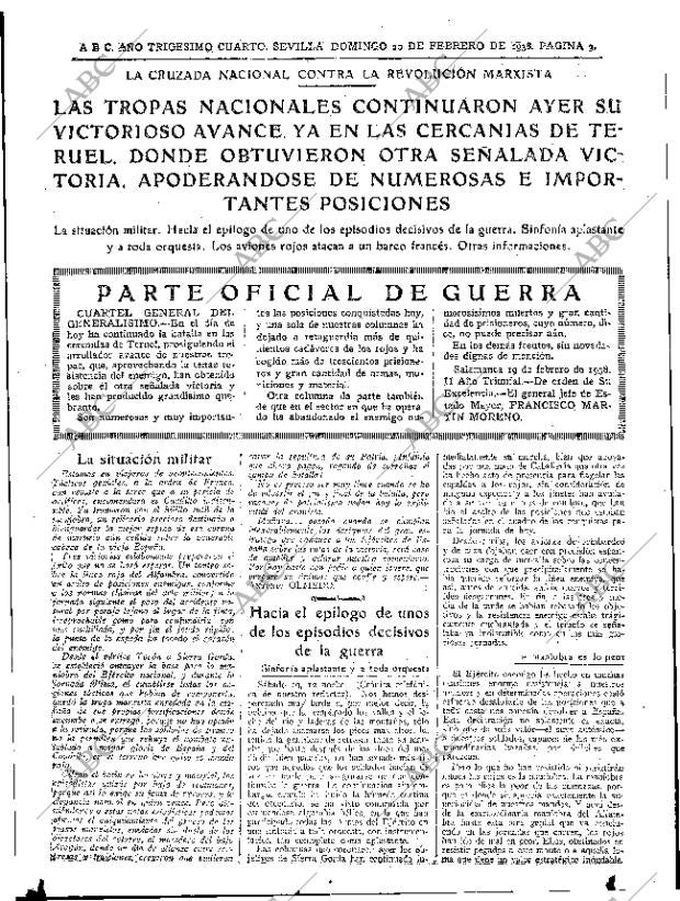 ABC SEVILLA 20-02-1938 página 9