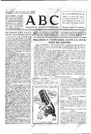 ABC MADRID 02-03-1938 página 2