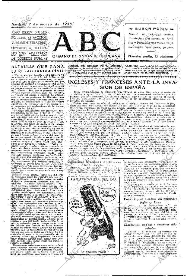 ABC MADRID 02-03-1938 página 2